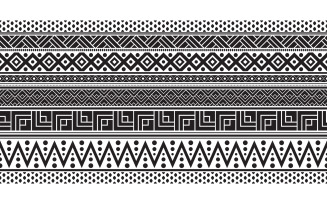 Tribal seamless pattern geometric seamless aztec pattern art design template v.1