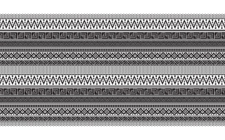 Tribal seamless pattern geometric seamless aztec pattern art design template v.2