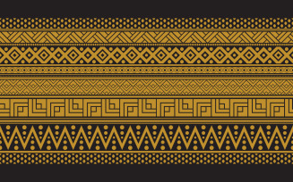 Tribal seamless pattern geometric seamless aztec pattern art design template v.7