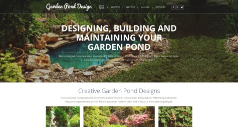 Garden Pond Design