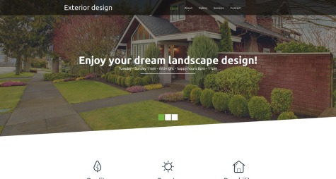 Exterior Design html