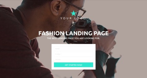 Fashion Landing Page