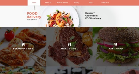 Food Delivery Responsive