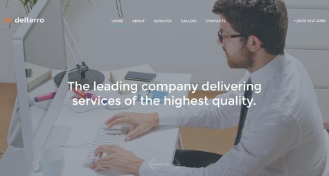 Delterro html