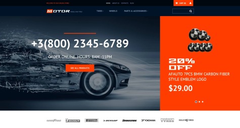 Motor Wheels & Tires