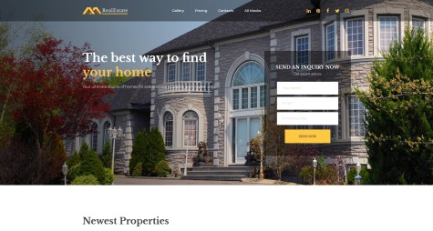 Real Estate Landing