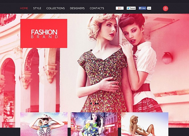 Apparel Premium Flash CMS Theme Big Screenshot Apparel Flash CMS Template New Screenshots BIG