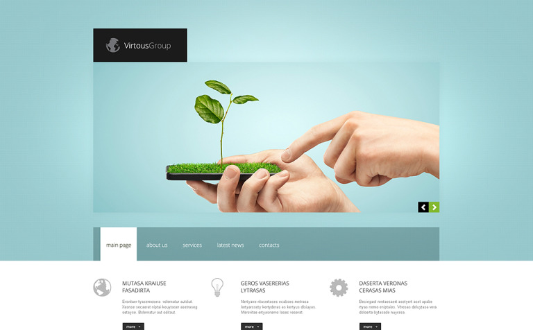 Consulting Bootstrap Website Template Big Screenshot Consulting Responsive Website Template New Screenshots BIG