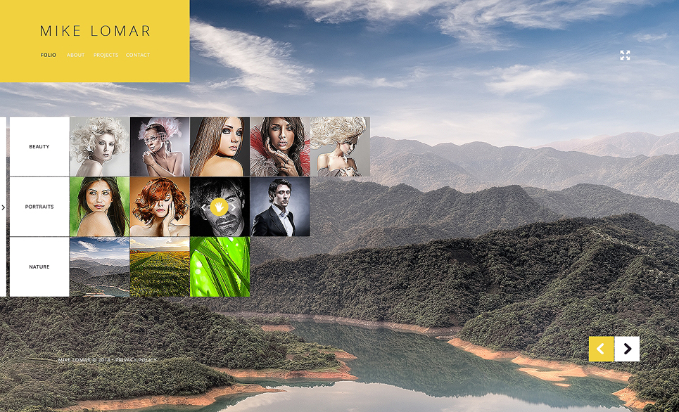 Photographer Portfolio Website Template New Screenshots BIG