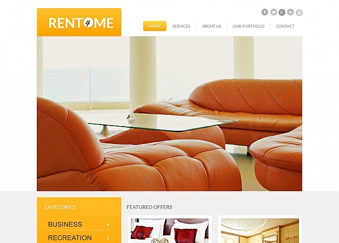 Real Estate Agency Premium Moto CMS HTML Template Big Screenshot Real Estate Agency Moto CMS HTML Template New Screenshots BIG