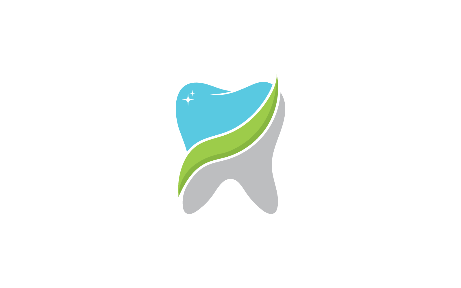 szablon projektu ilustracji logo opieki stomatologicznej