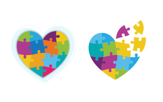 World heart day event vector illustration design template v.1