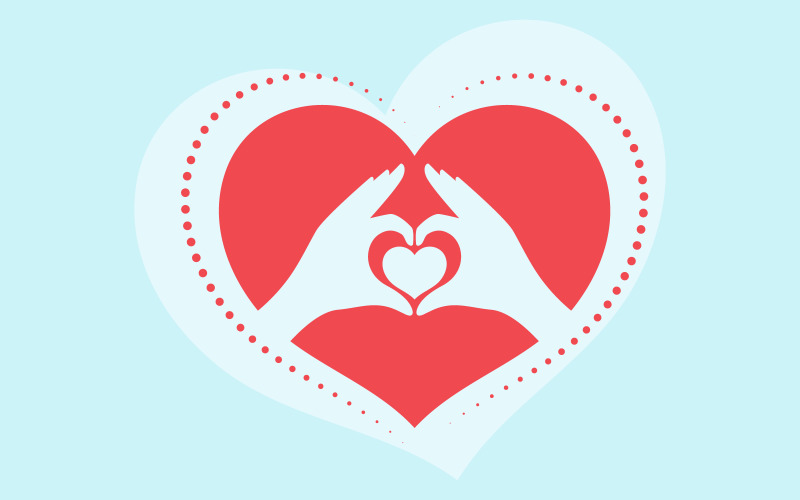 World heart day healthy hospital event medical vector illustration design template v.2 Illustration