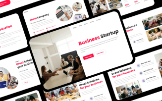 Business Startup Presentation Template