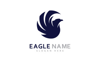 Eagle Logo Design Vector Eagle wings vector symbol Template illustration 13