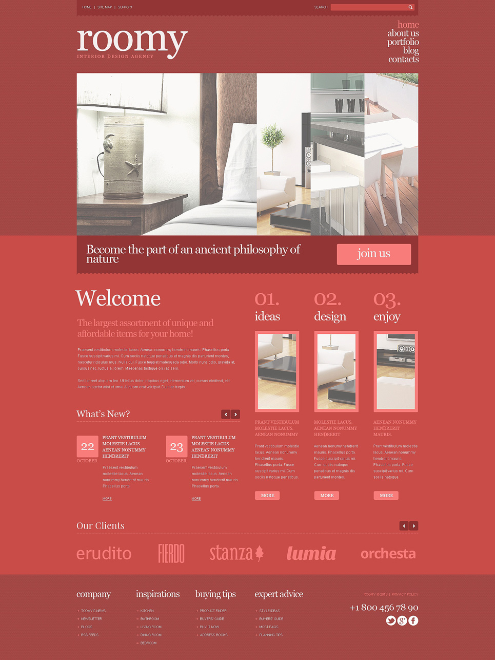 Home Decor Responsive WordPress Theme New Screenshots BIG