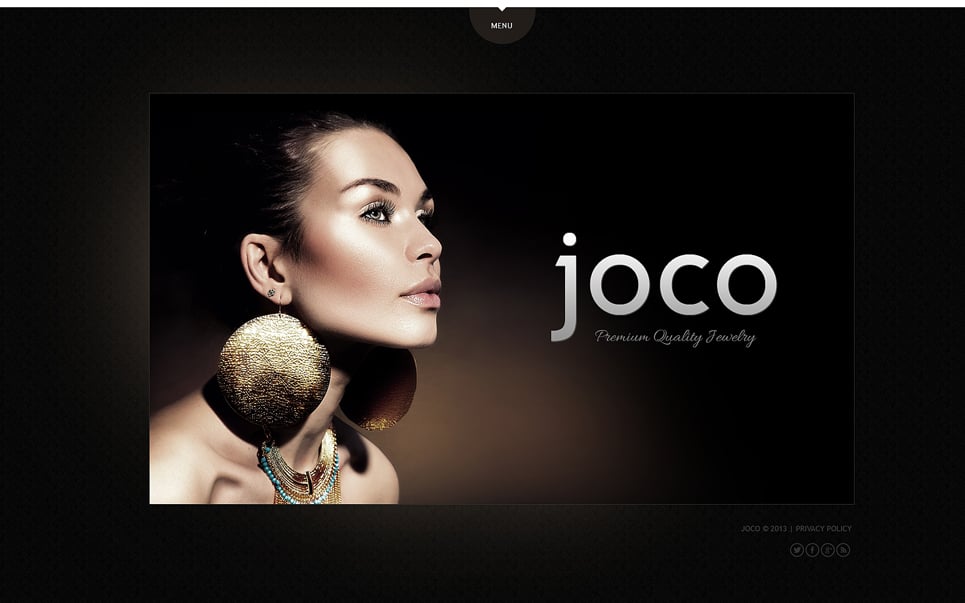 Jewelry Website Template New Screenshots BIG
