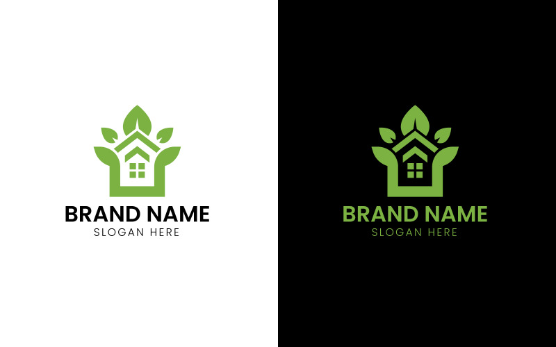 Eco real estate home logo-685 Logo Template