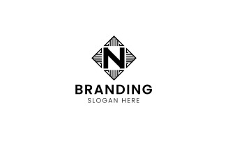 Letter N business logo-682