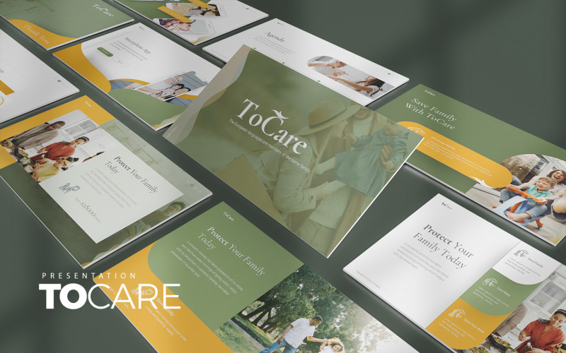 ToCare Keynote Presentation Keynote Template