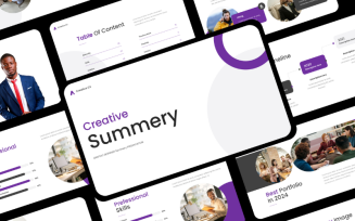Power Portfolio Presentation Template
