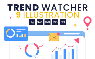 9 Trend Watcher Analysis Illustration