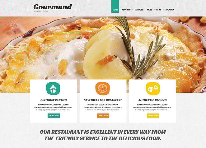 Cafe and Restaurant Responsive Joomla Theme Big Screenshot Cafe and Restaurant Responsive Joomla Template New Screenshots BIG