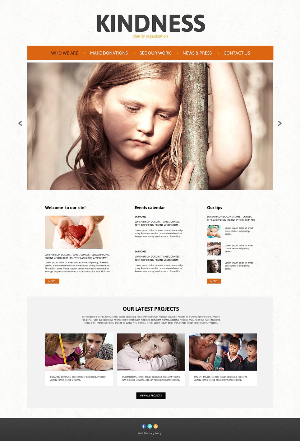 Child Charity Responsive Joomla Template New Screenshots BIG