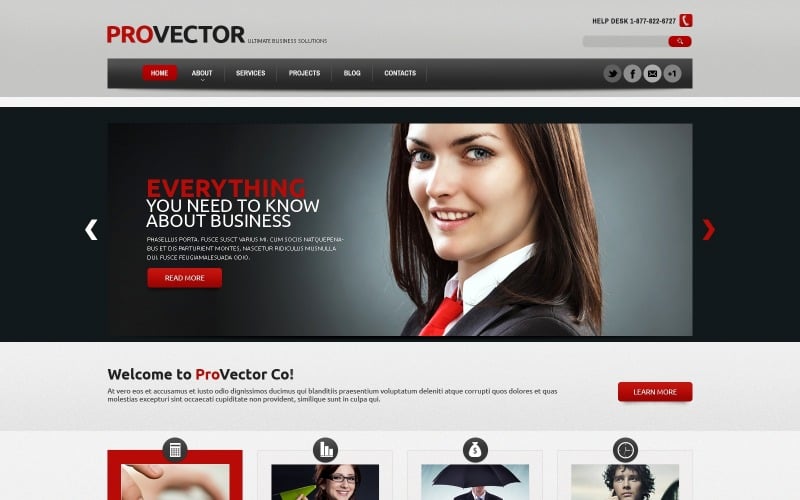 Financial Advisor Responsive WordPress Theme