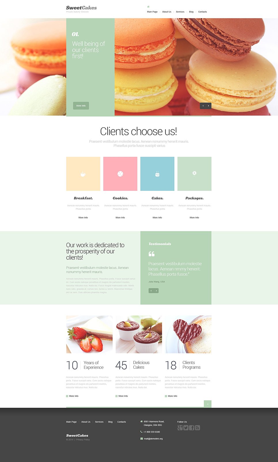 Sweet Shop Drupal Template New Screenshots BIG