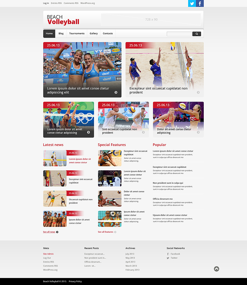 Travel Responsive WordPress Theme New Screenshots BIG