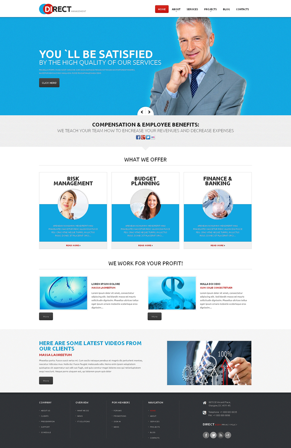 Management Company Responsive WordPress Theme New Screenshots BIG