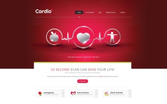 Medical Services Joomla Template