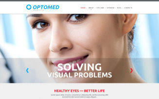 Optometrist's Responsive Website Template