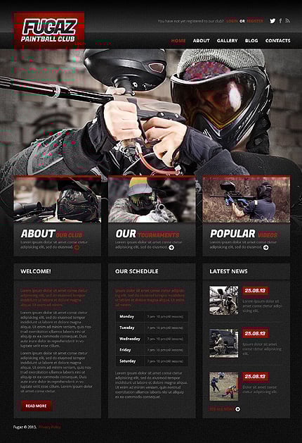 WordPress main photoshop screenshot
