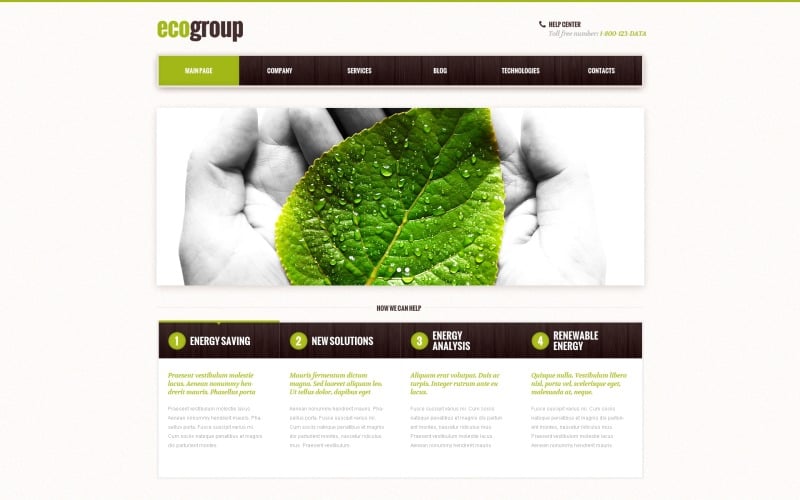 Alternative Power Responsive WordPress Theme