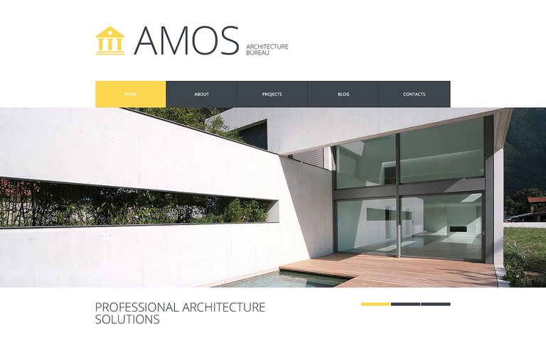Architecture Responsive Website Theme Big Screenshot Architecture Responsive Website Template New Screenshots BIG