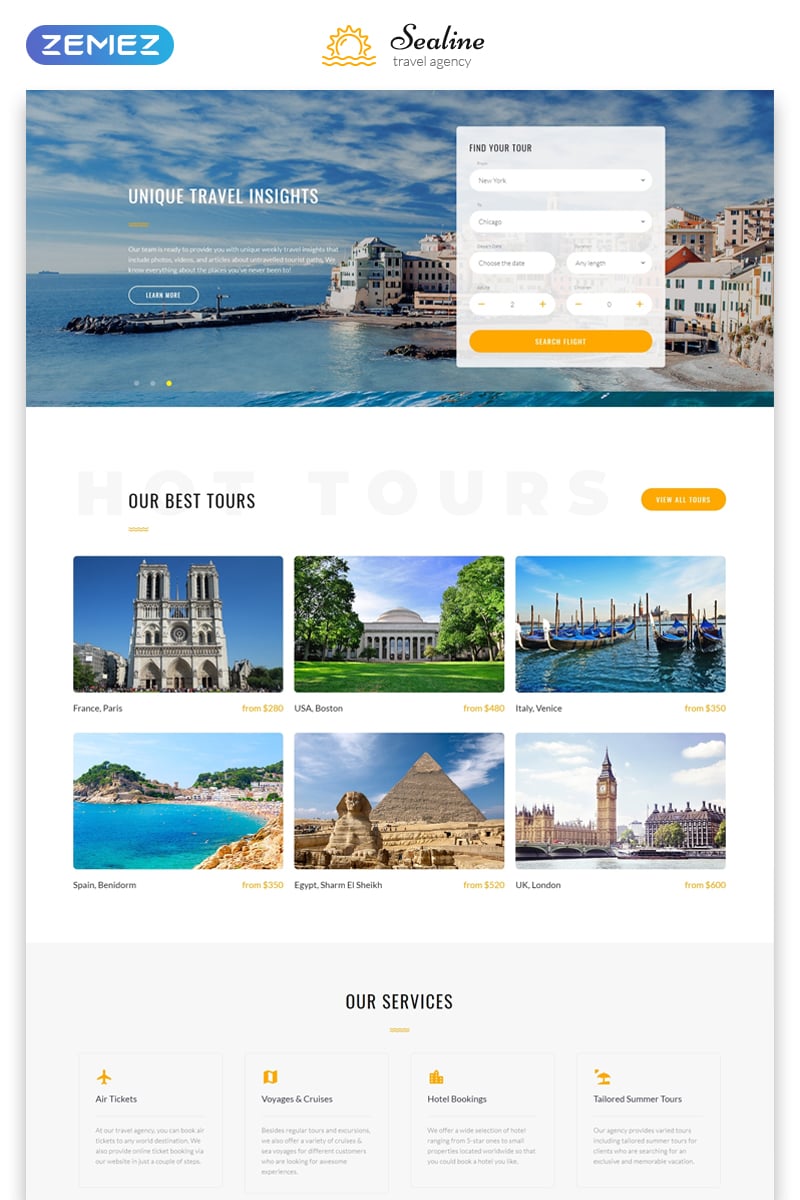 best-travel-agency-website-templates