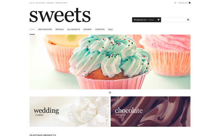 Sweet Life ZenCart Template Big Screenshot Sweet Life ZenCart Template New Screenshots BIG