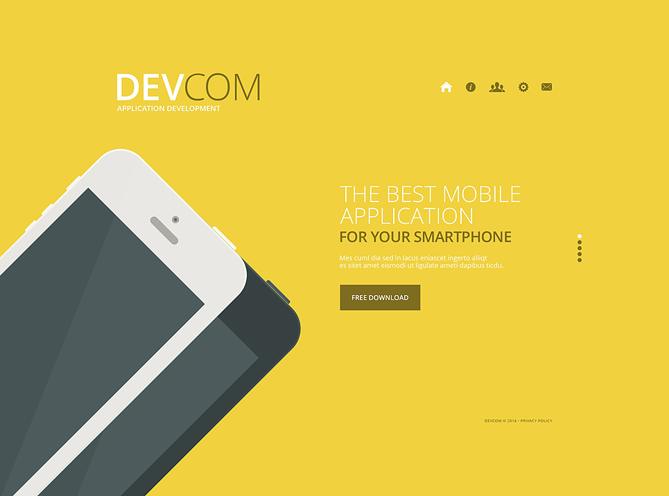 Web Development Website Template New Screenshots BIG