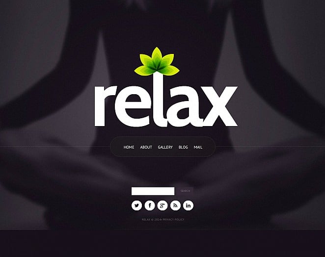 Yoga Flash CMS Template New Screenshots BIG