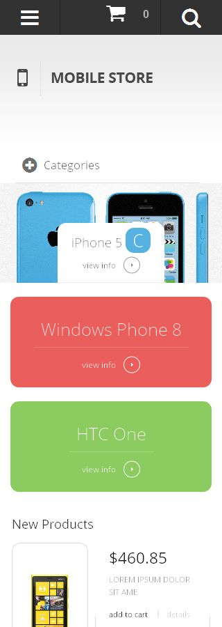 Smartphone Layout 2