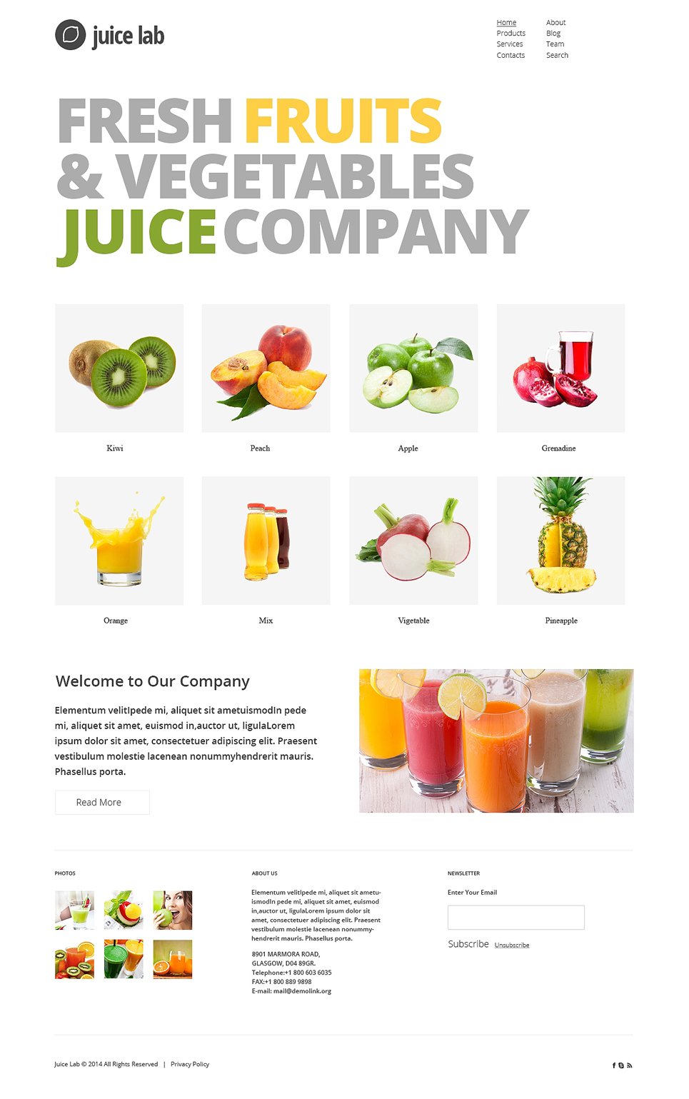 juice distribution business plan