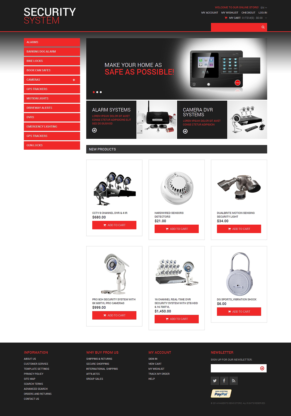 Locksmith Responsive Magento Theme New Screenshots BIG