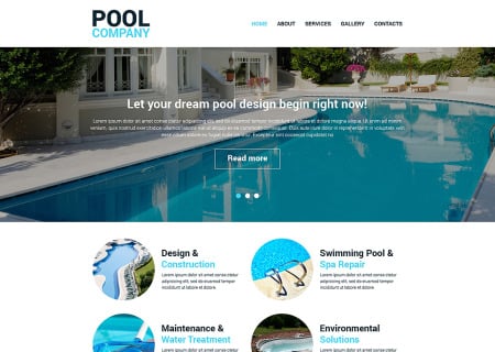 Pool Cleaning Responsive