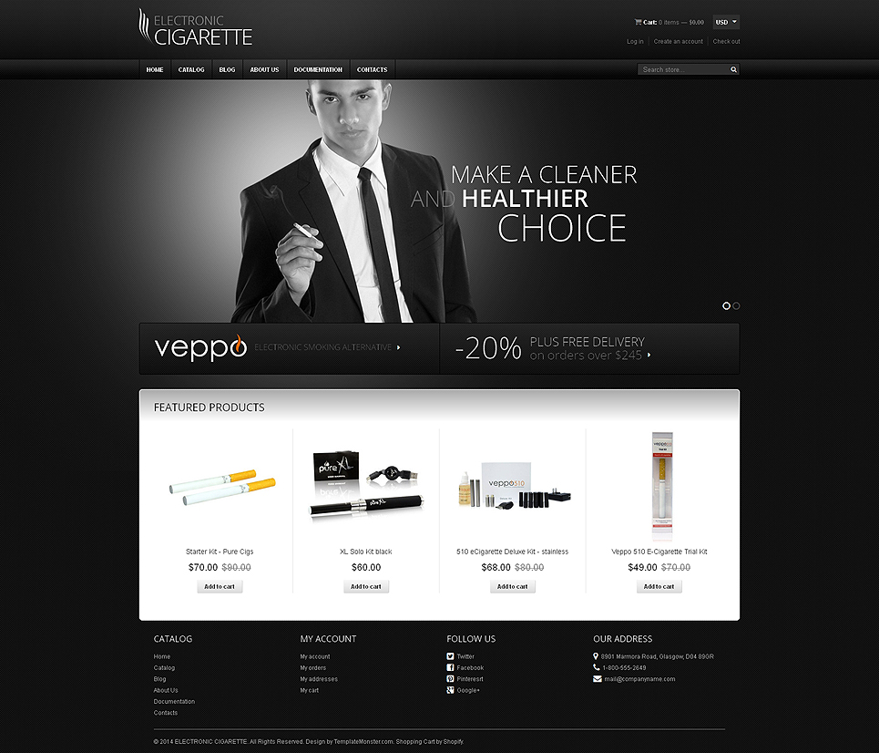 Tobacco Responsive Shopify Theme New Screenshots BIG