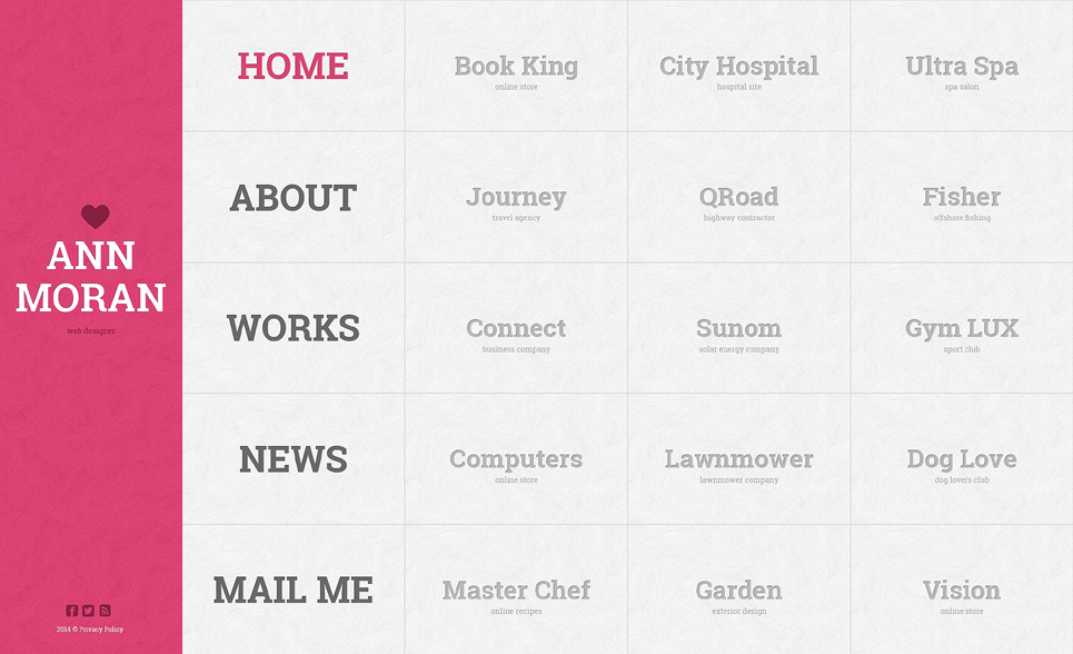 Web Design Website Template New Screenshots BIG