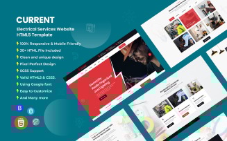 Current - Electrical Services HTML5 Template