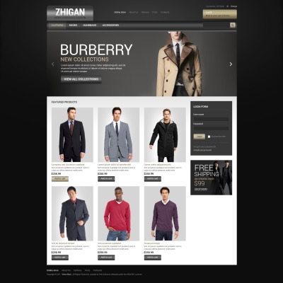 Fashion VirtueMart Templates