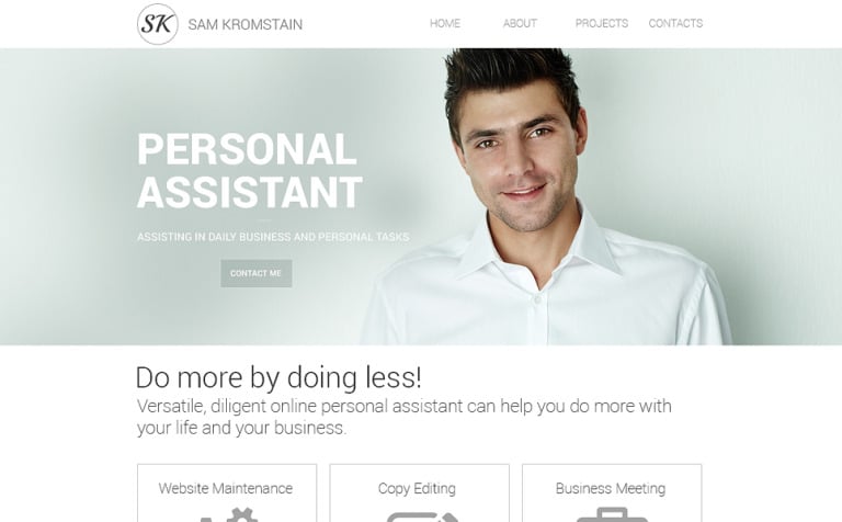 Consulting Responsive Website Template Big Screenshot Consulting Responsive Website Template New Screenshots BIG